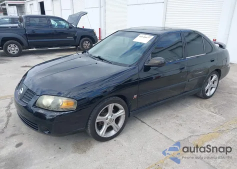 2005 Nissan Sentra Se-R из США, поврежденный, VIN 3N1AB51D15L510822